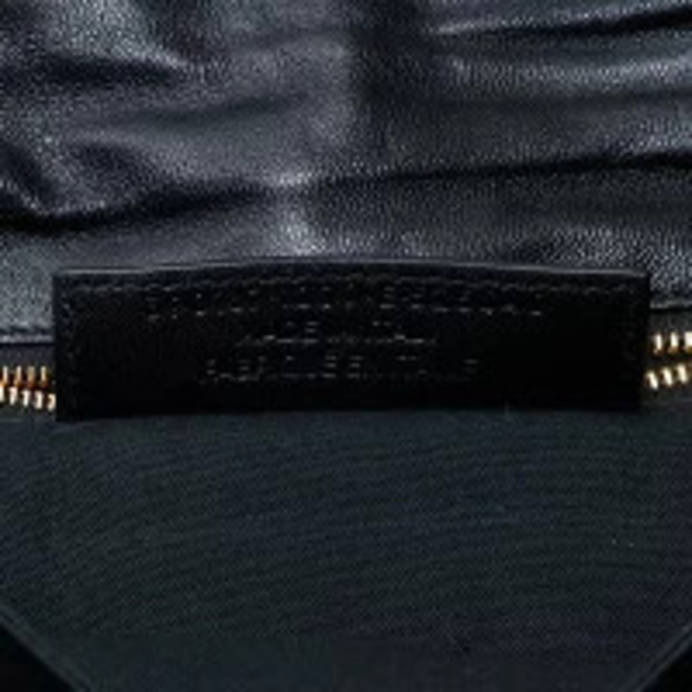 Balenciaga Envelope Leather Shoulder Bag Black - Picture 11 of 13
